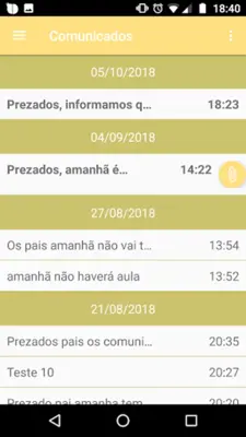 Minha Escola android App screenshot 0