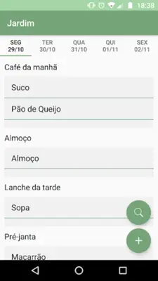 Minha Escola android App screenshot 2